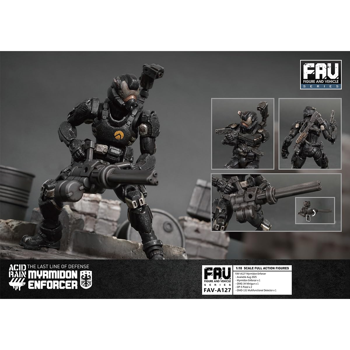 Amazon.co.jp: HiPlay TOY ALLIANCE 1/18 Acid Rain Wars Myrmidon